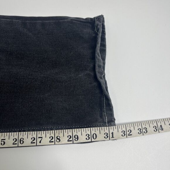 J Galt Women’s Carpenter Jeans Small 28x31.5 Black Denim Y2K Grunge Loose Fit - Picture 10 of 10